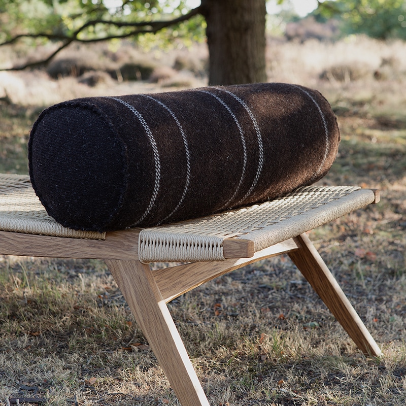 Hand Woven Sailors Bolster Cushion